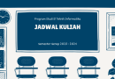 Jadwal Kuliah Semester Genap 2023 – 2024